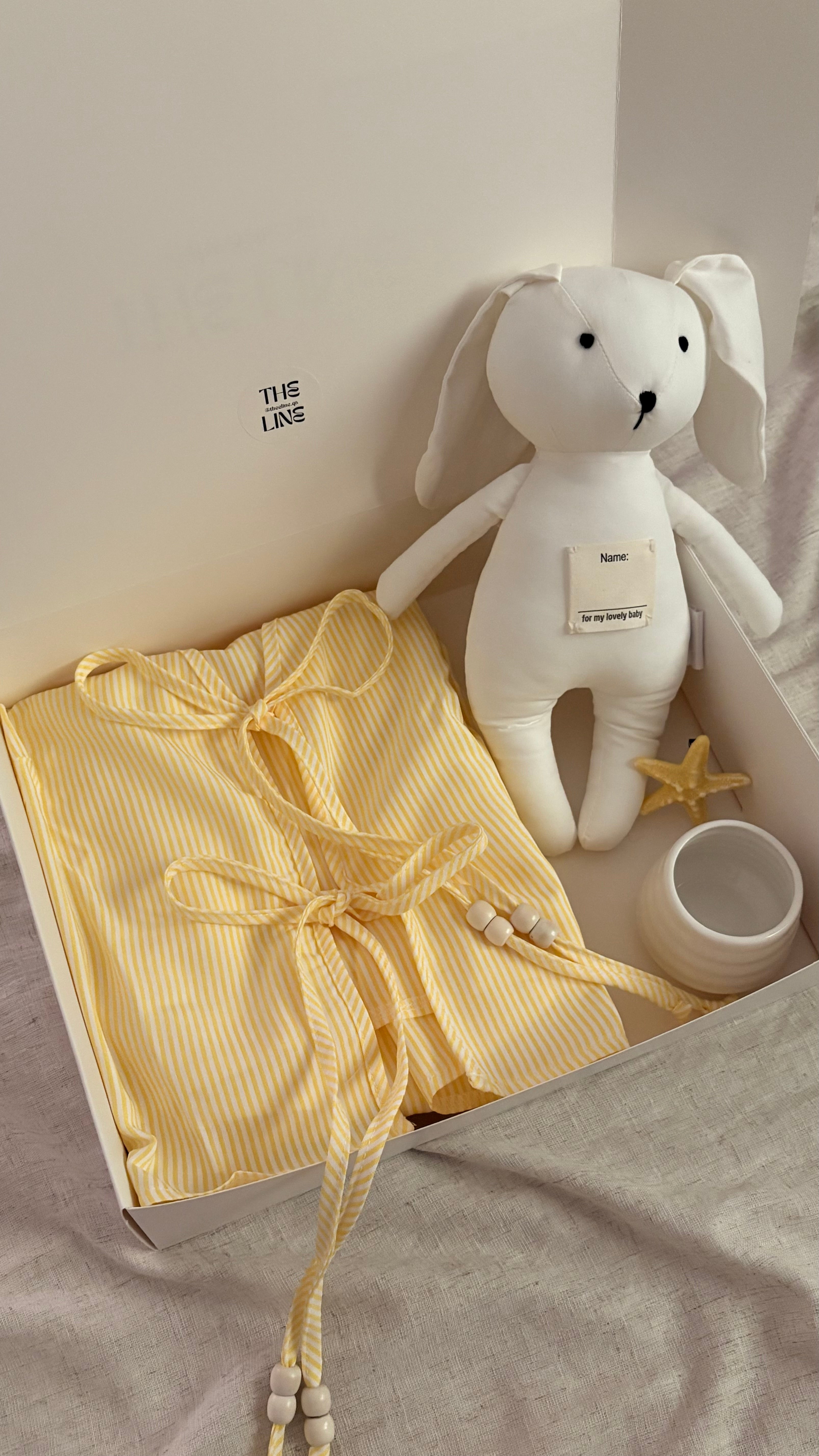 Yellow pajama box